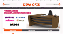 Desktop Screenshot of divaofis.com